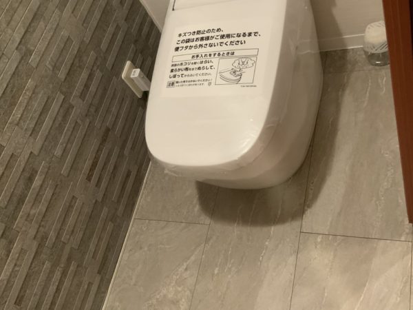 トイレリフォームの実際の施工例の工事後の画像です。